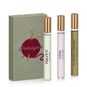 Penhaligon's Trio: Halfeti, Luna, Lord George edp perfume set new